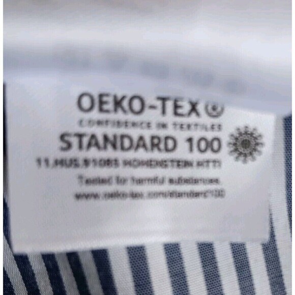 Lauren Ralph Lauren Black Label Size XXL Blue/White Striped Button Up Shirt - Picture 7 of 7